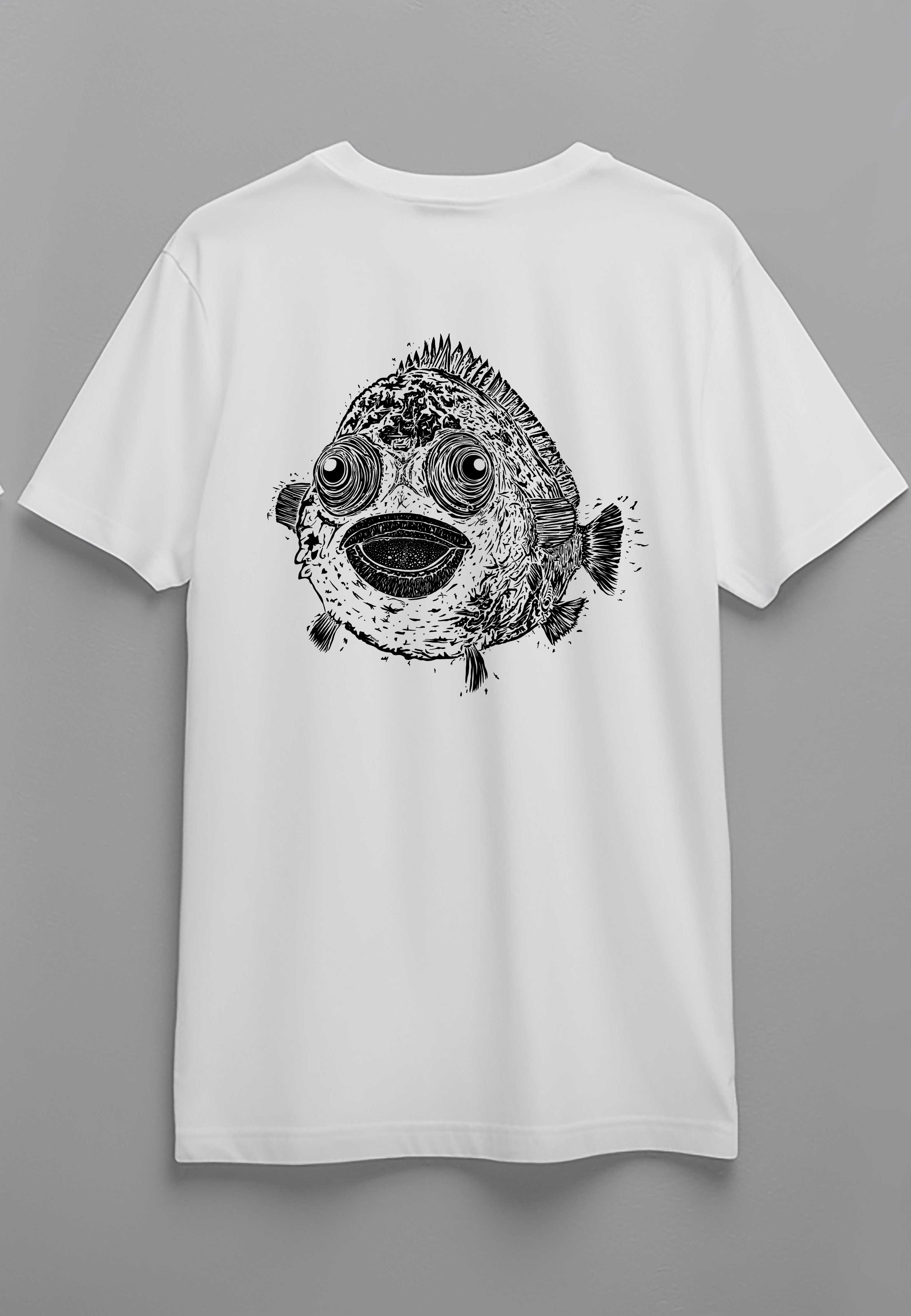 T-shirt poisson